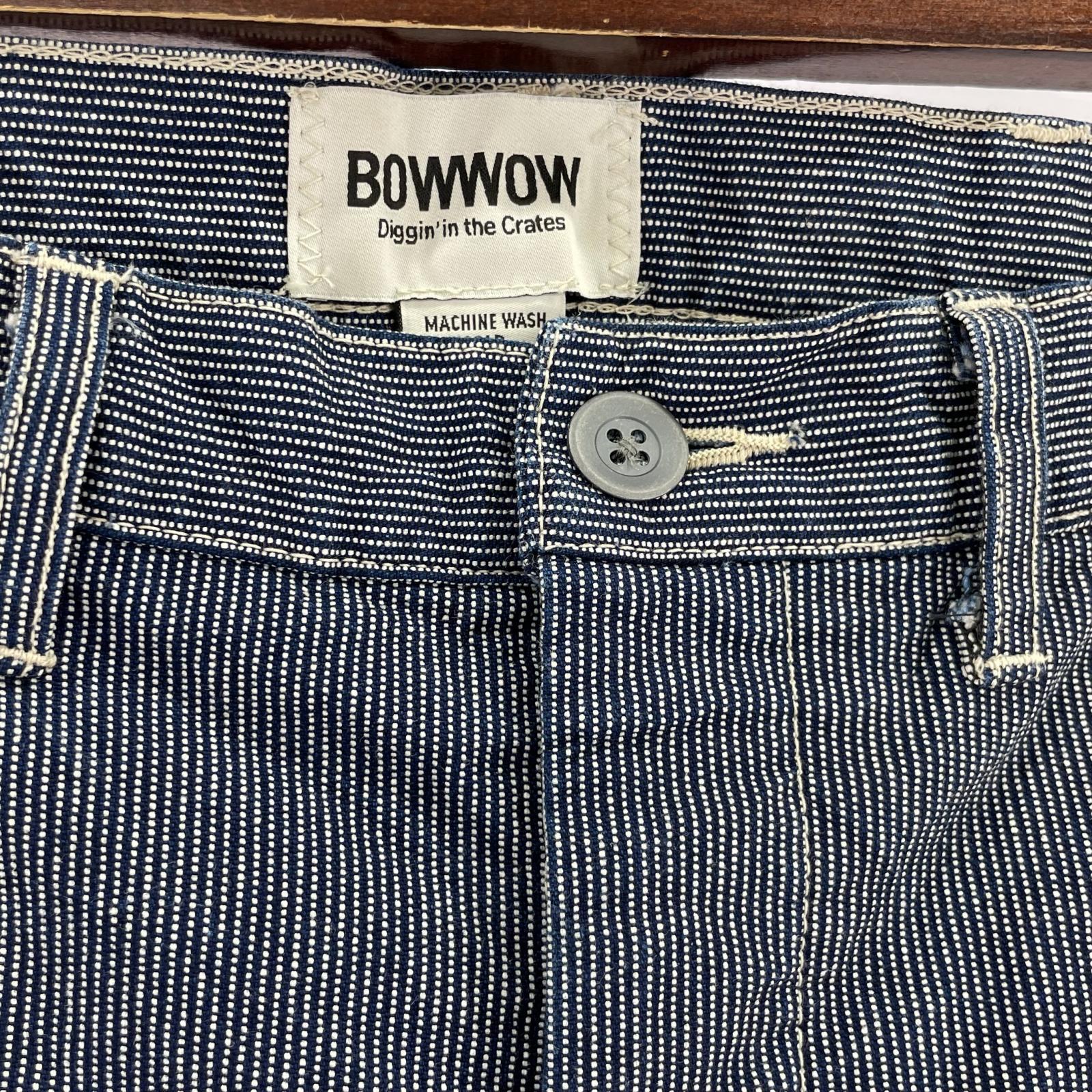 デニムパンツ ヒッコリー デニムパンツ L L ネイビー