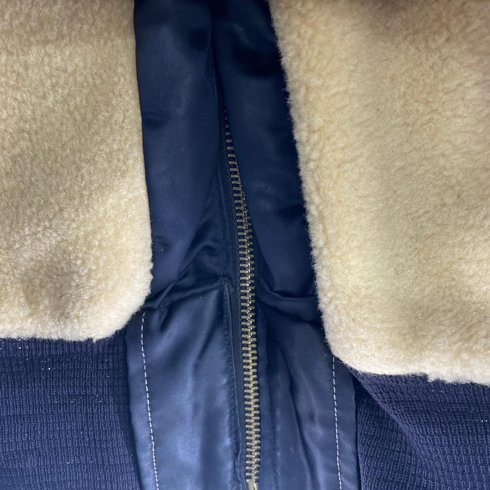 ジャケット 60s頃 B-15タイプ民間品 フライトジャケット ネイビー