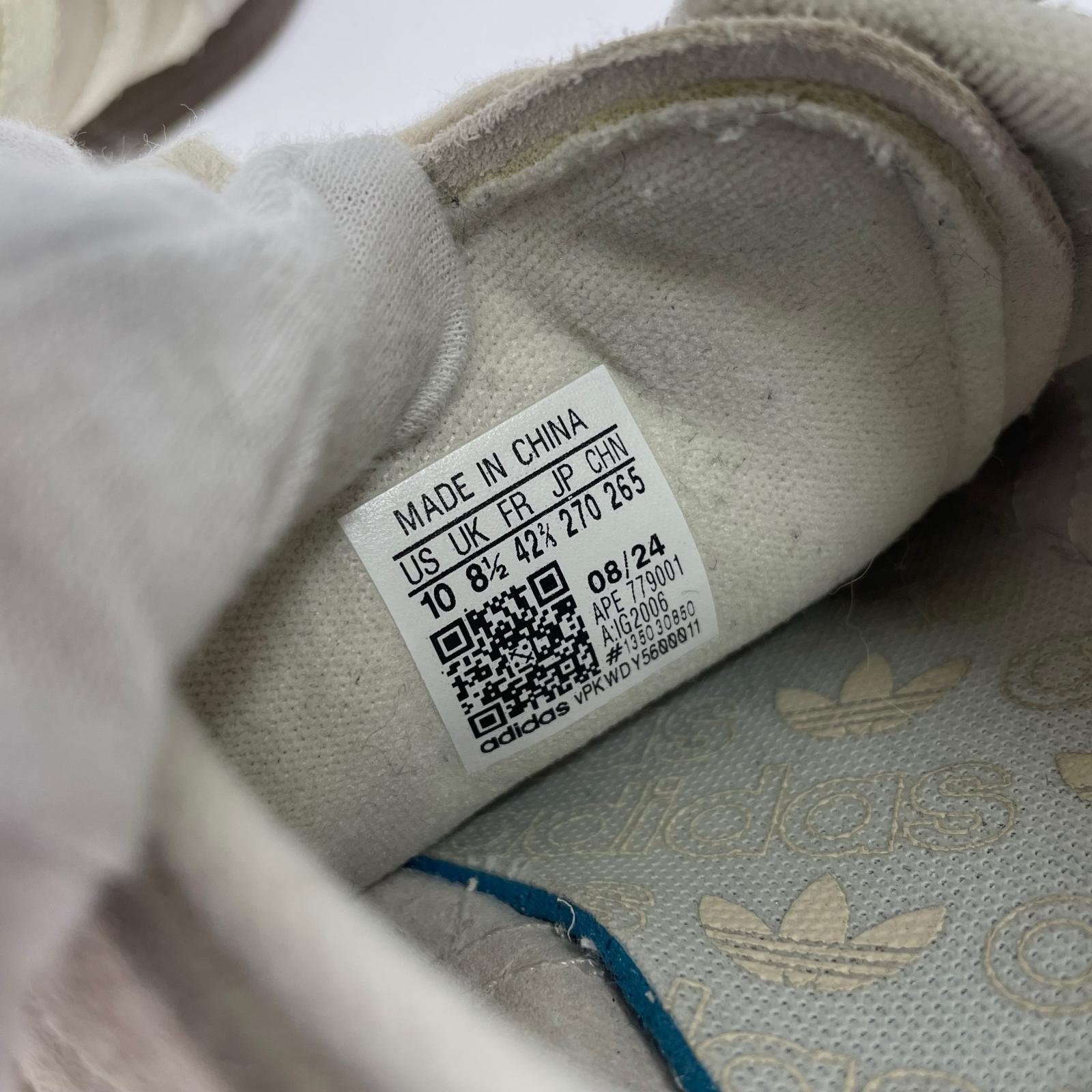 スニーカー BERN/27.0/WHT/スウェード/IG2006 27cm (US9 UK8 1/2 EU44) ベージュ