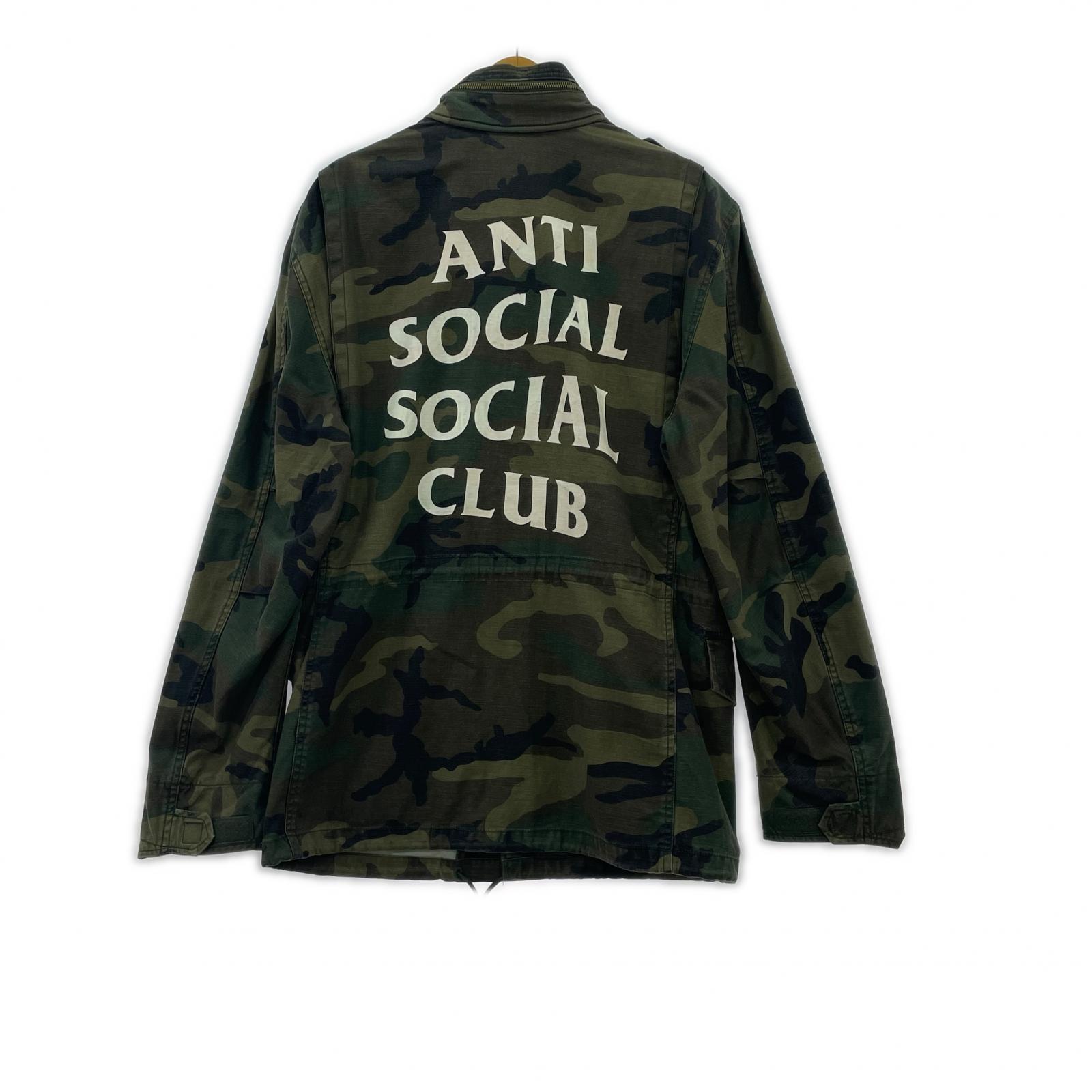 ミリタリージャケット ANTI SOCIAL CLUB M-65 M/R M
