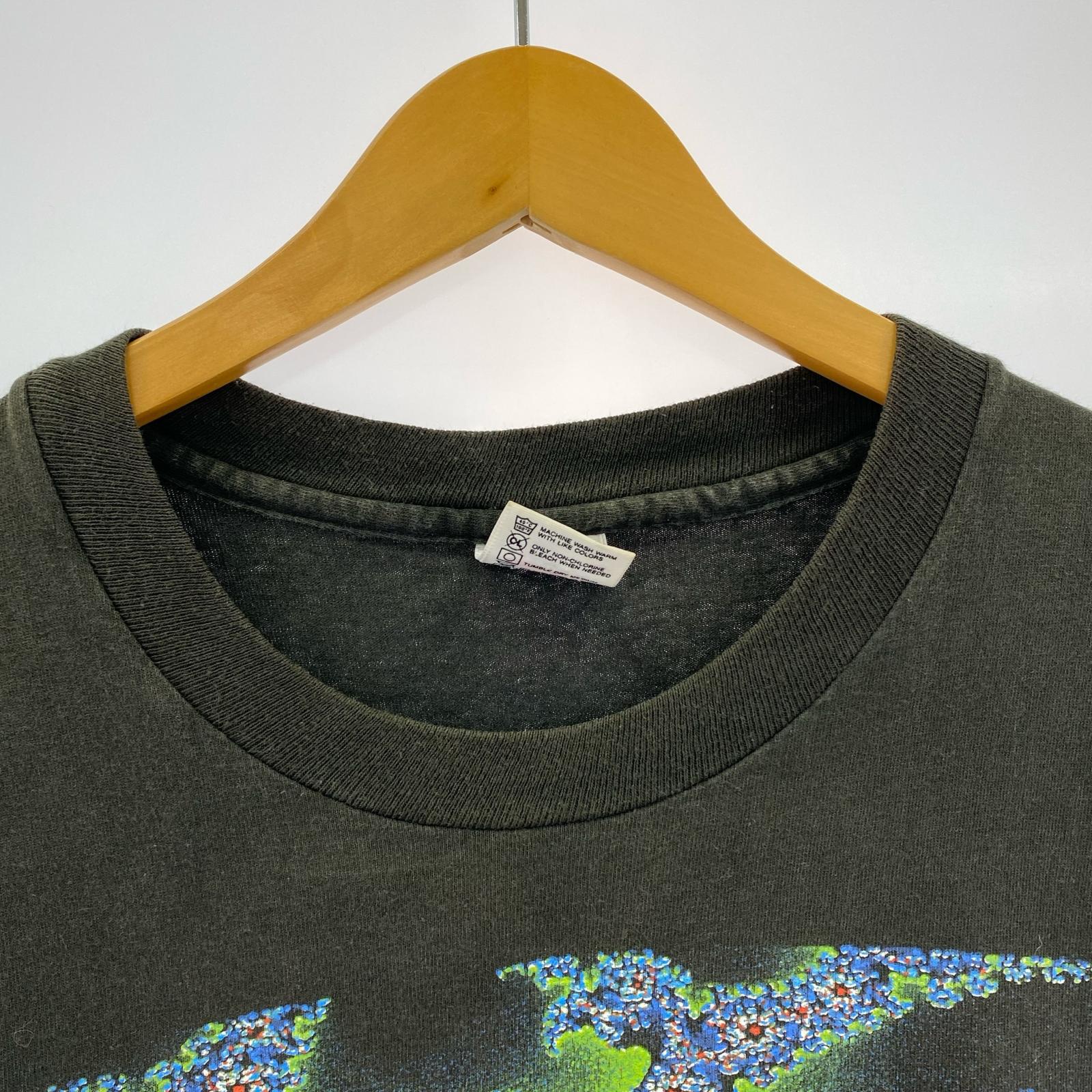 半袖Tシャツ 90s lollapalooza Print Tee BLK L L ブラック
