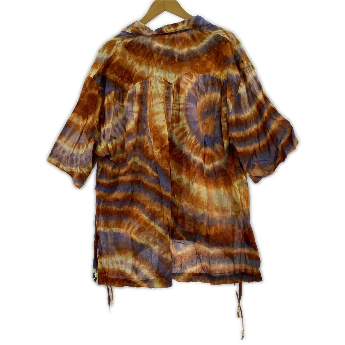 半袖シャツ FACCIES Tiedye Vintage SH RED F22S03010 (2) 2
