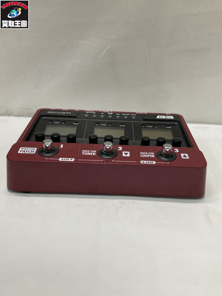 ZOOM B3 マルチエフェクター B3 楽器アクセサリー