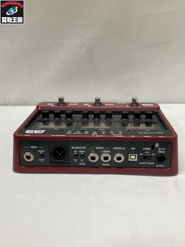 ZOOM B3 マルチエフェクター B3 楽器アクセサリー