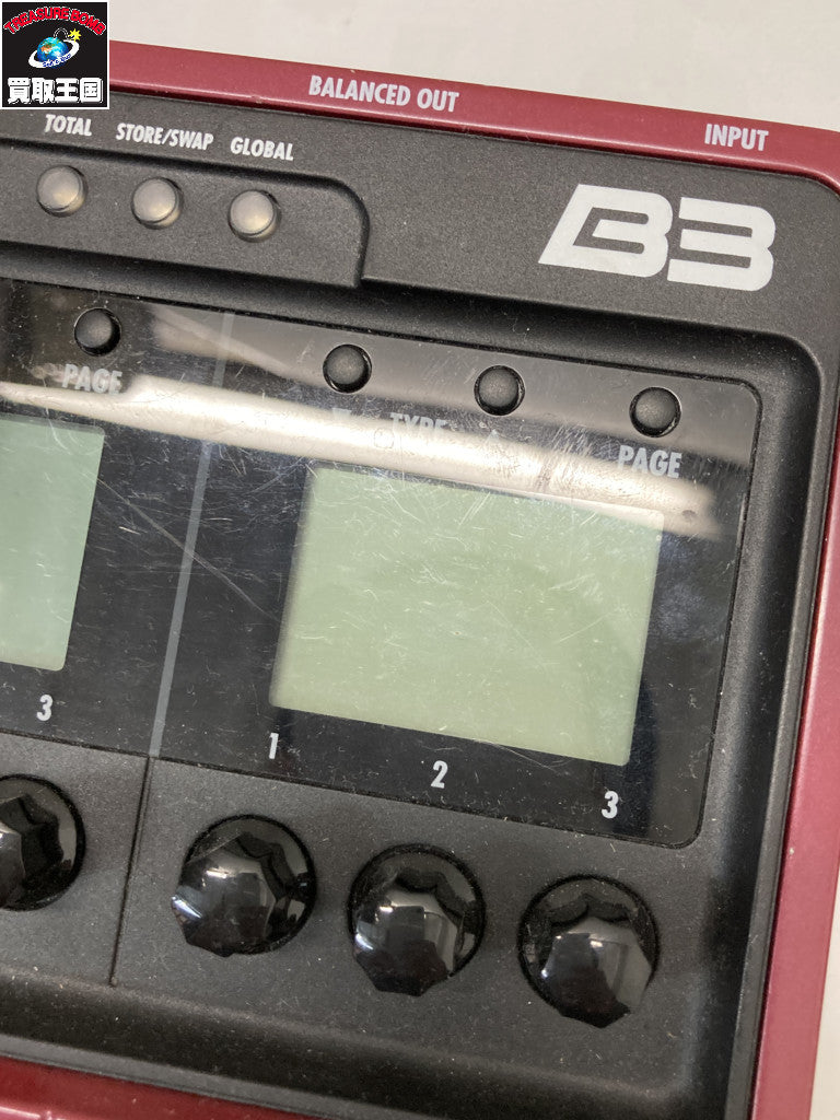 ZOOM B3 マルチエフェクター B3 楽器アクセサリー