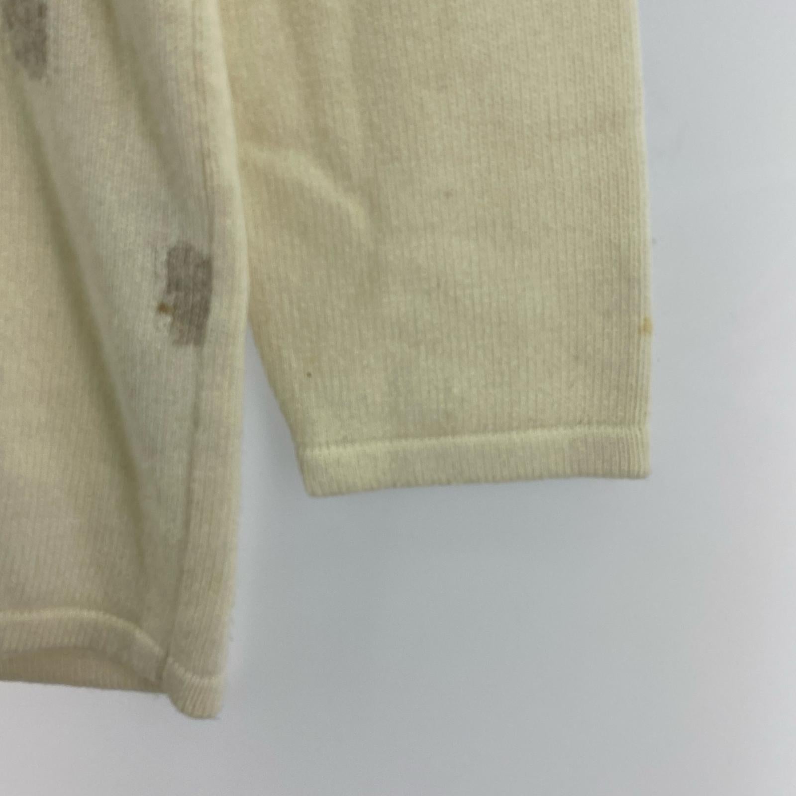 長袖Tシャツ ICEBERG バンビ ニット 38 ホワイト