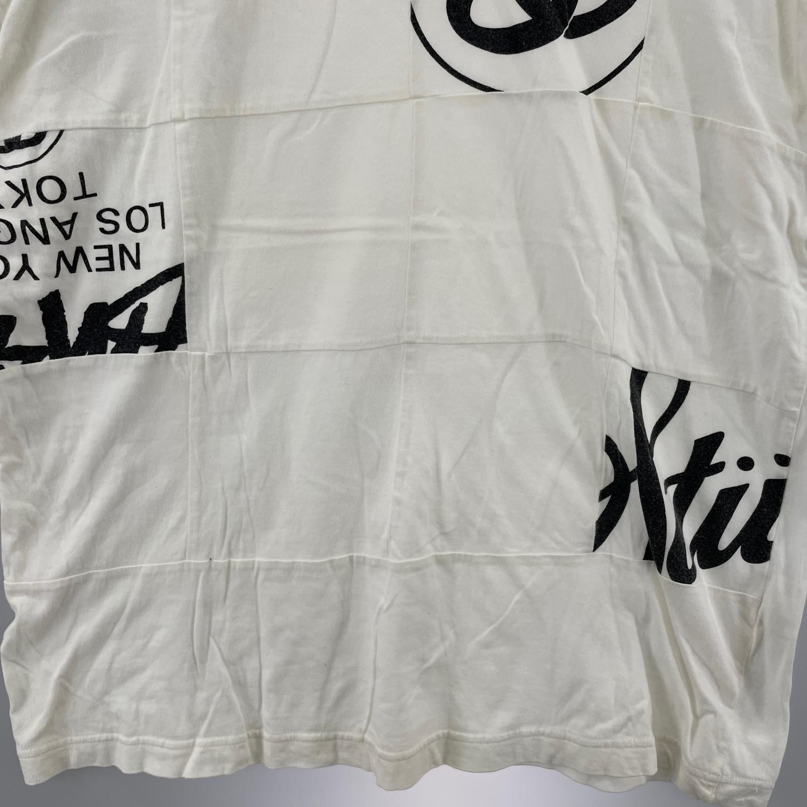 半袖Tシャツ 00s プリントS/Sカットソー 白 M ホワイト