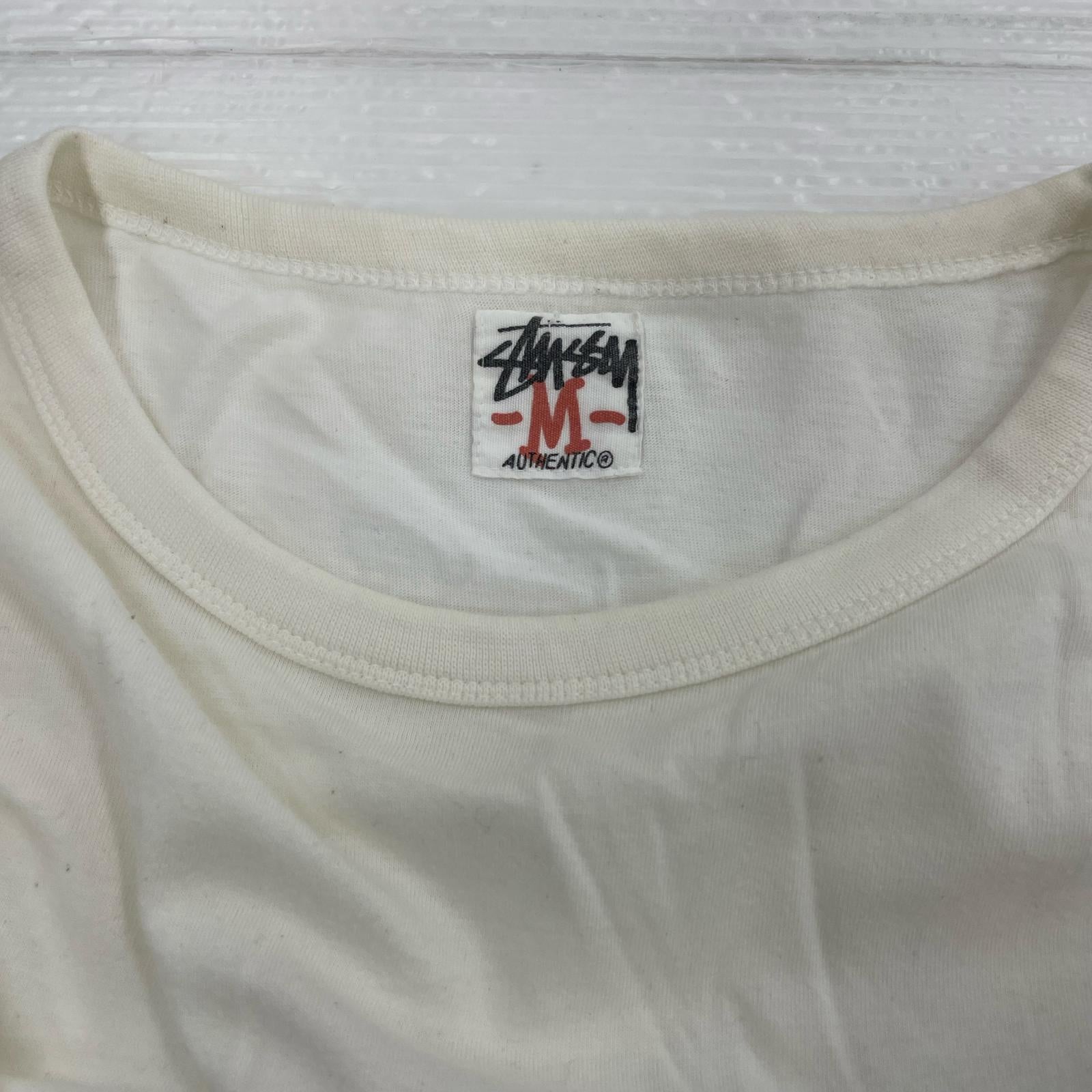 半袖Tシャツ 00s プリントS/Sカットソー 白 M ホワイト