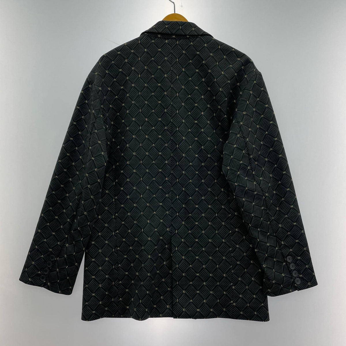 テーラードジャケット GLITTER JACQUARD TAILORED JACKET F 黒 ブラック