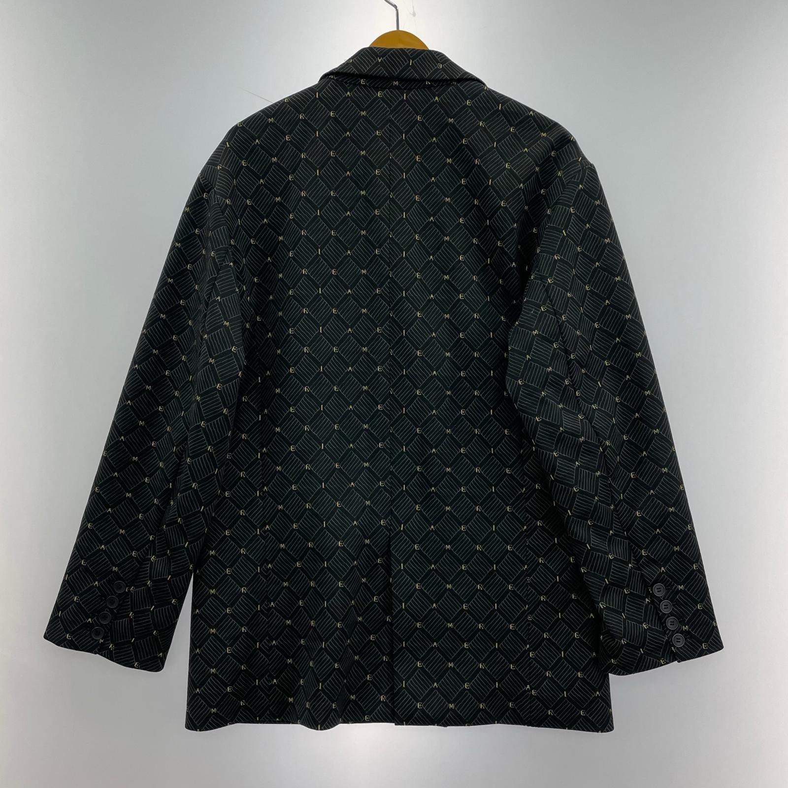 テーラードジャケット GLITTER JACQUARD TAILORED JACKET F 黒 ブラック