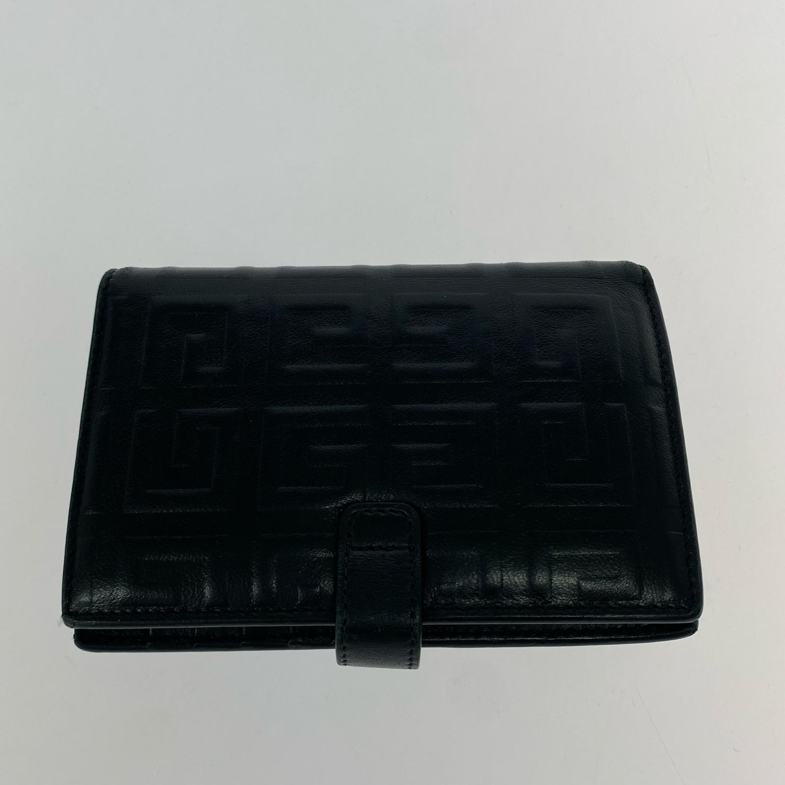 コンパクトウォレット 4Gロゴ コンパクトウォレット ブラック