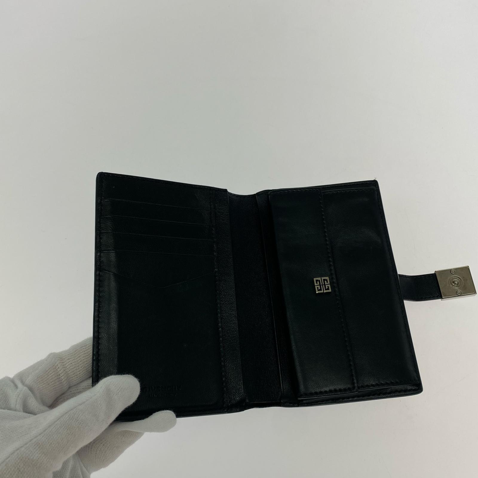 コンパクトウォレット 4Gロゴ コンパクトウォレット ブラック