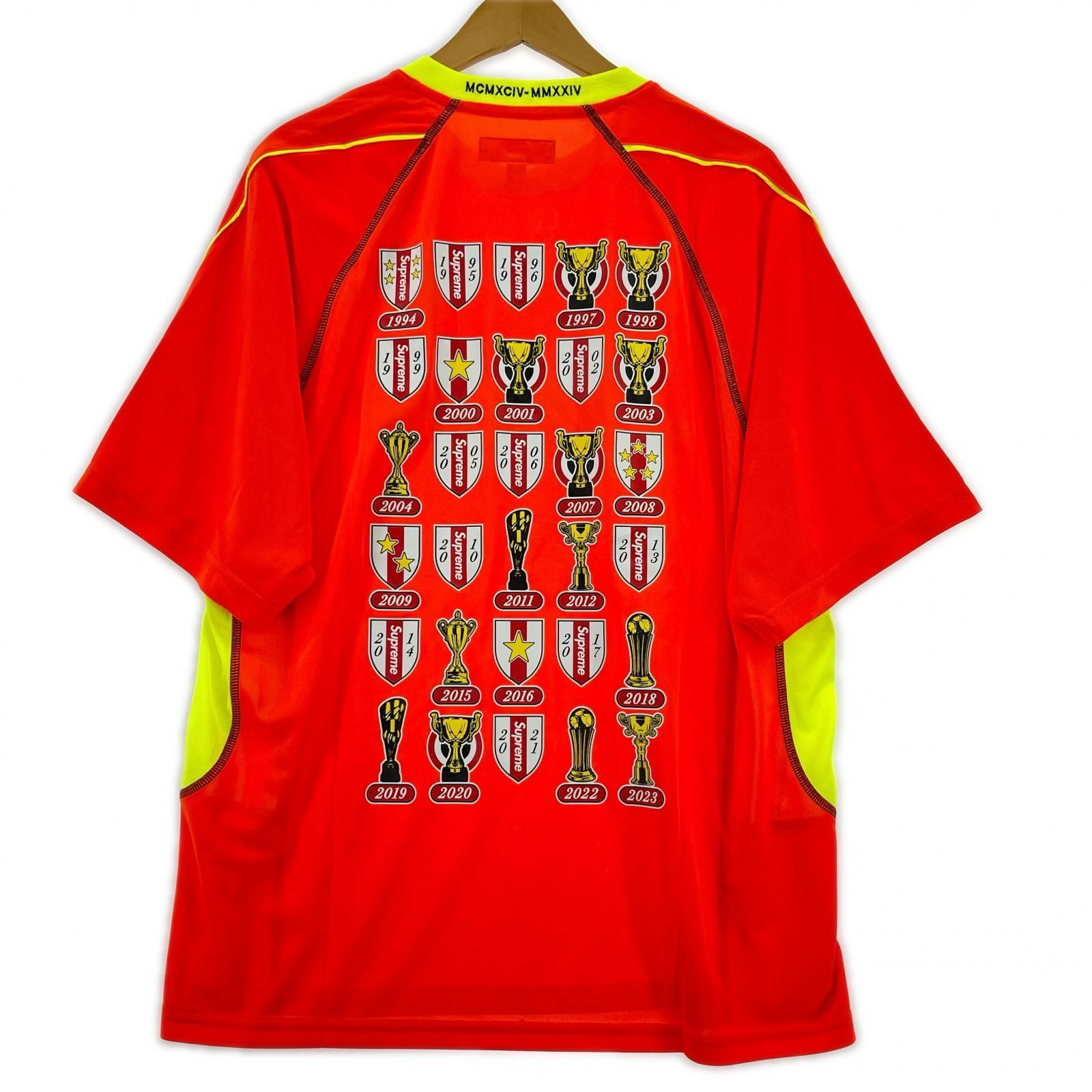 半袖Tシャツ 24SS Jacquard Soccer Jersey (M) オレンジ M