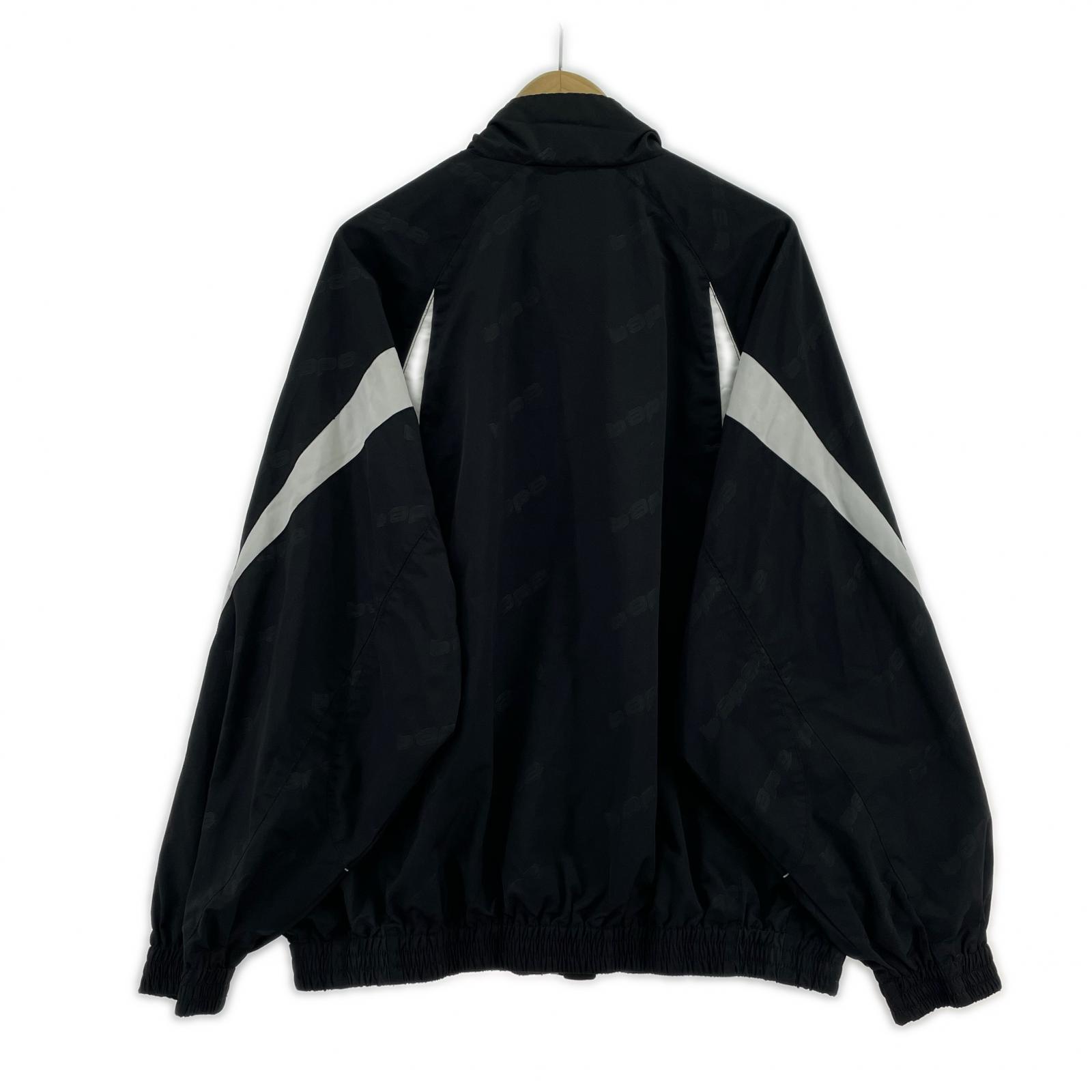 ジャケット BAPE HEXAGRAM TRACK JACKET 黒 (L) L ブラック