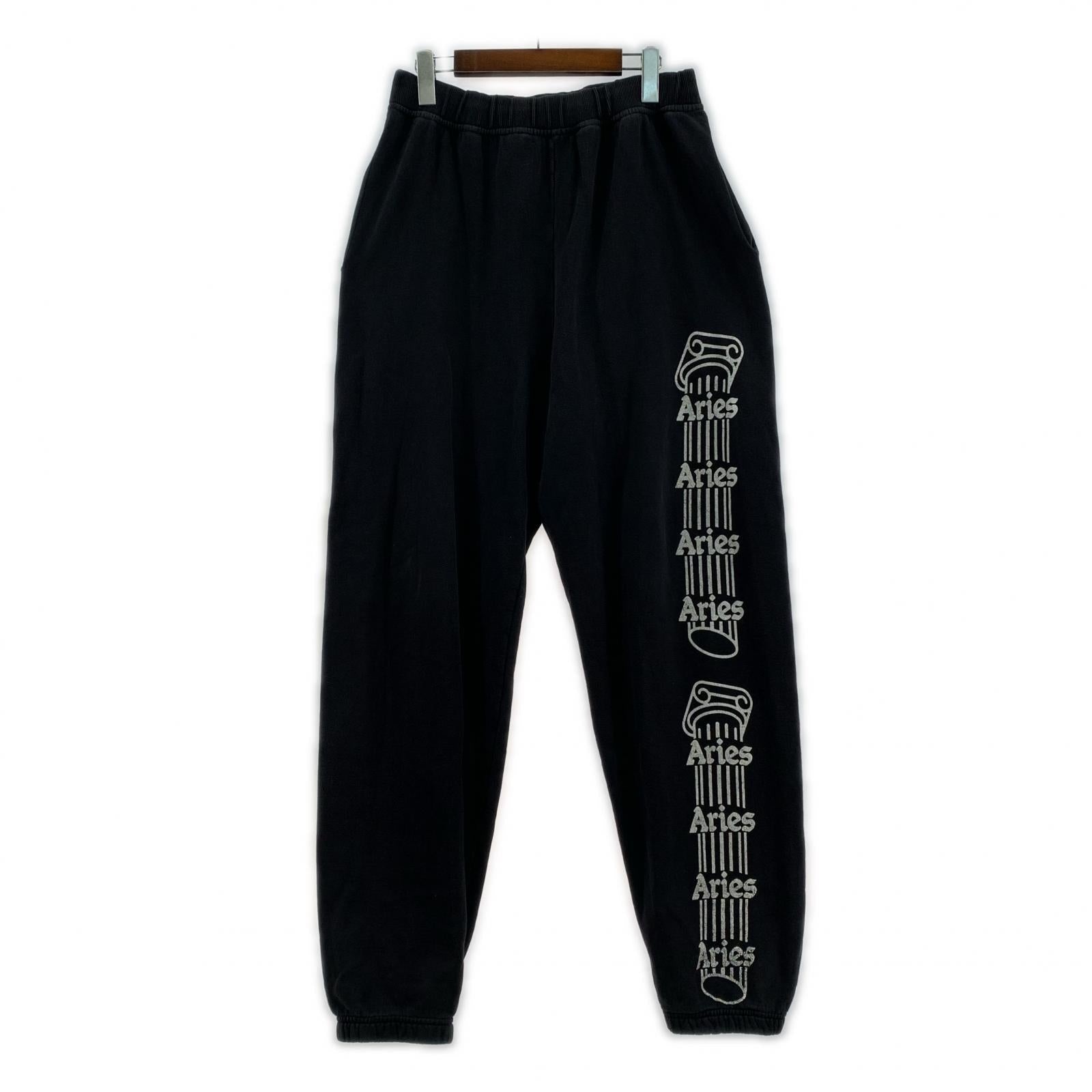 パンツ Aries スウェットパンツ S0AR30301.303 黒 (L) L ブラック