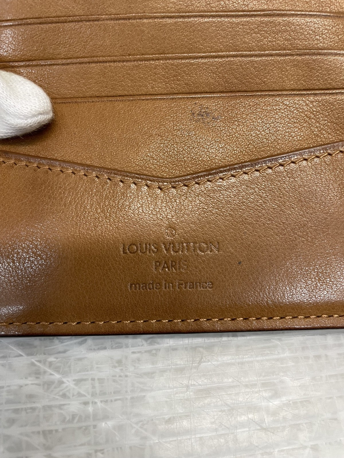 LOUIS VUITTON ポルトフォイユ スレンダー ノマド ミレジムレザー M81770