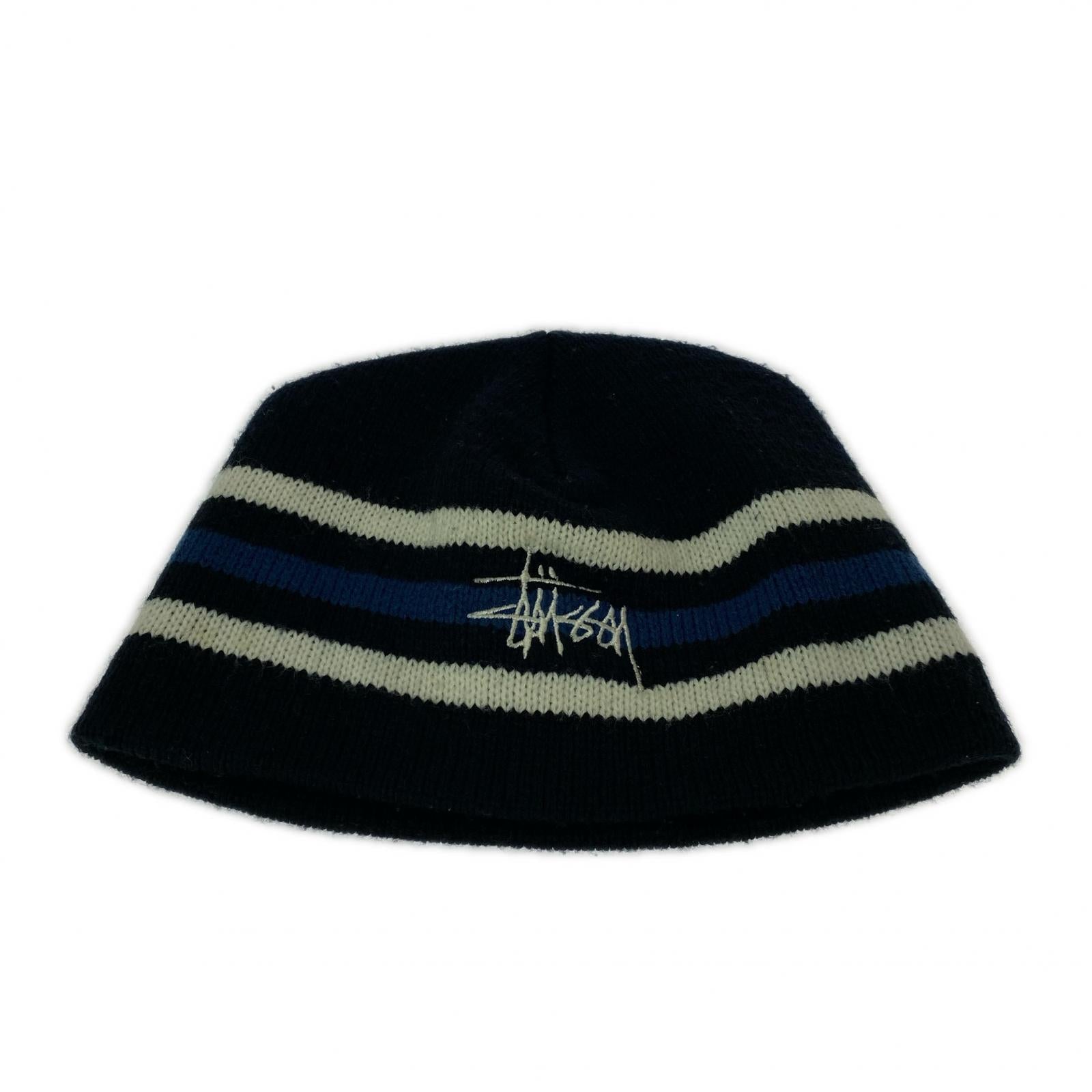 ニットキャップ OLD STUSSY BEANIE BORDER