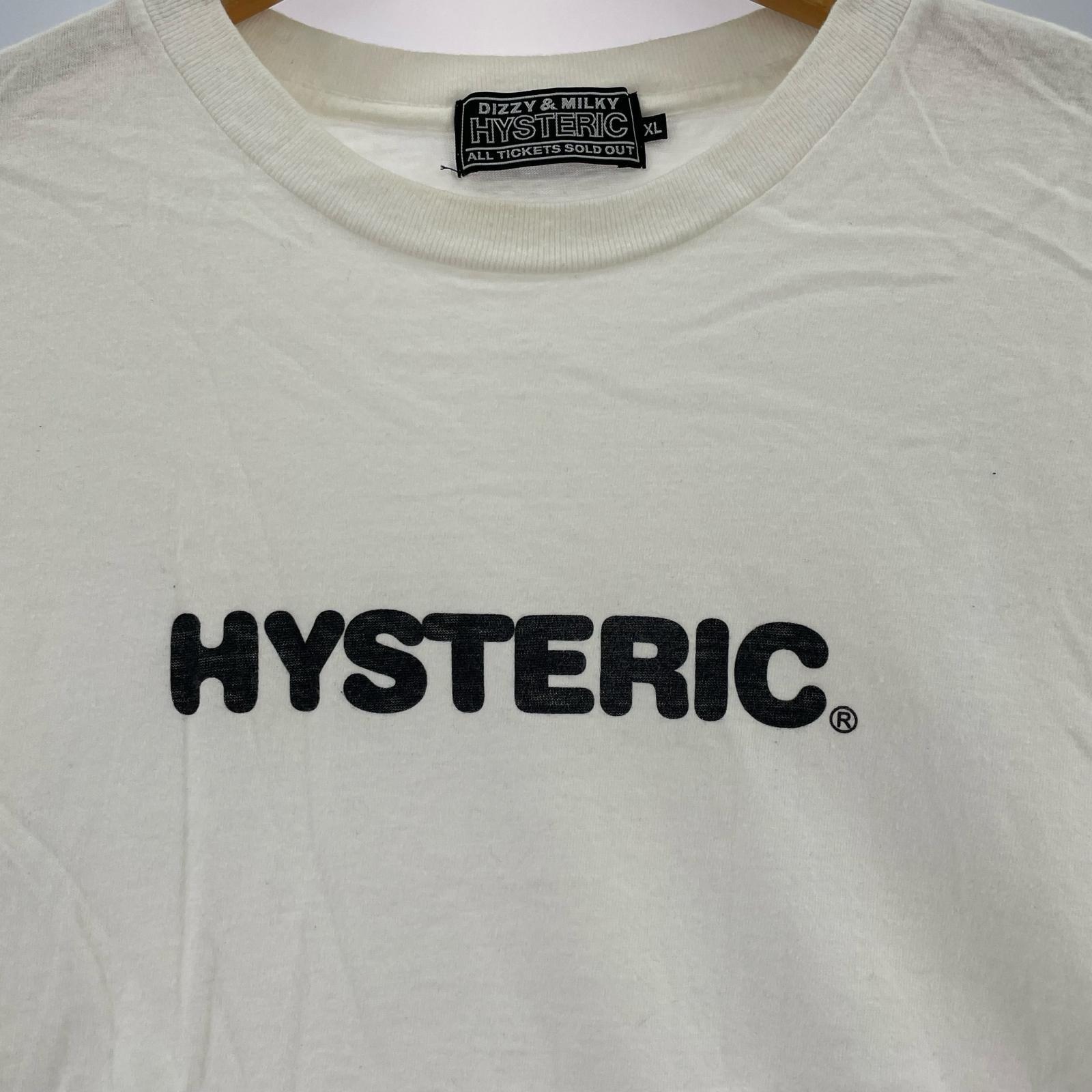 半袖Tシャツ ヒスベア バックプリント 白 (XL) ホワイト