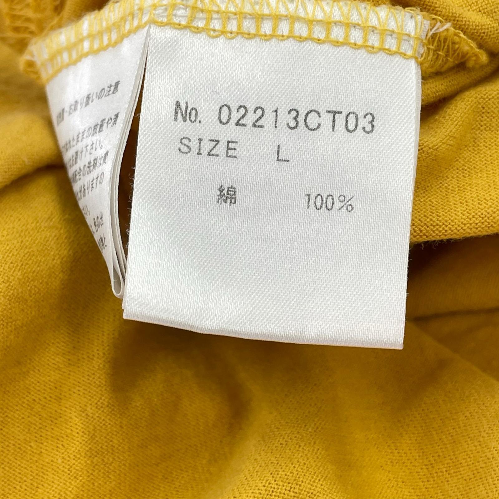 半袖Tシャツ SOUND&VISION 黄 (L) L イエロー