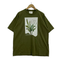 半袖Tシャツ DROOP FROWER BIG TEE freesize カーキ