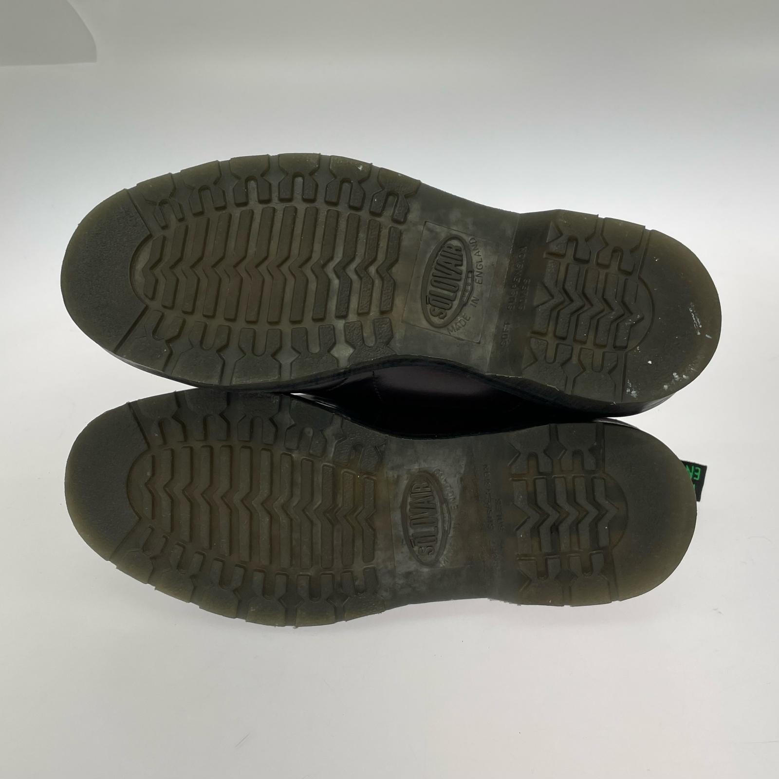 ブーツ SOLOVAIR MONKEY BOOTS モンキーブーツ ボルドー サイズ7 ブラウン