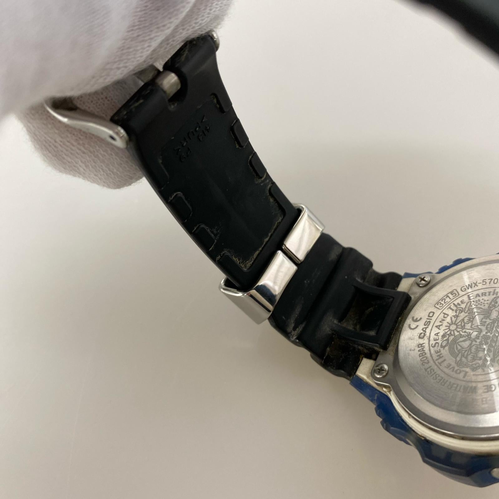 腕時計 G-SHOCK イルカクジラ GWX-5700K-2JR ブルー