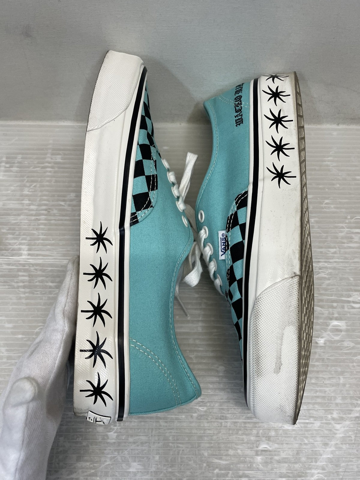 スニーカー VANS×WACKO MARIA PREMIUM AUTHENTIC 44 LX 26.5 ターコイズ