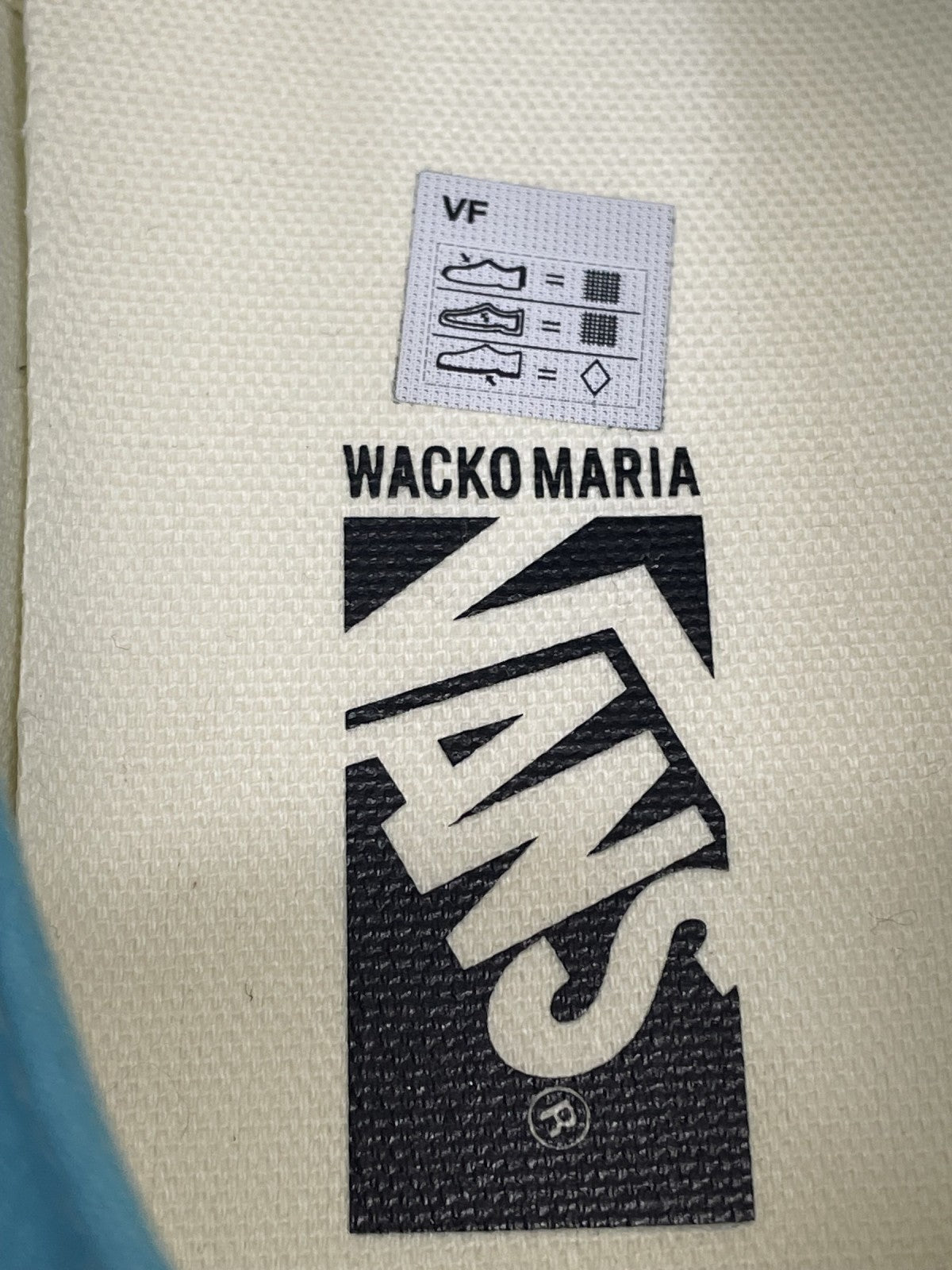 スニーカー VANS×WACKO MARIA PREMIUM AUTHENTIC 44 LX 26.5 ターコイズ