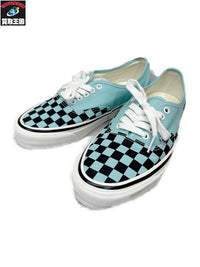 スニーカー VANS×WACKO MARIA PREMIUM AUTHENTIC 44 LX 26.5 ターコイズ