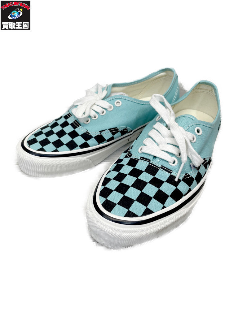 スニーカー VANS×WACKO MARIA PREMIUM AUTHENTIC 44 LX 26.5 ターコイズ