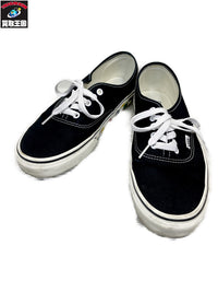 スニーカー VANS×WACKO MARIA AUTHENTIC ラスタチェッカー 26.5cm 黒