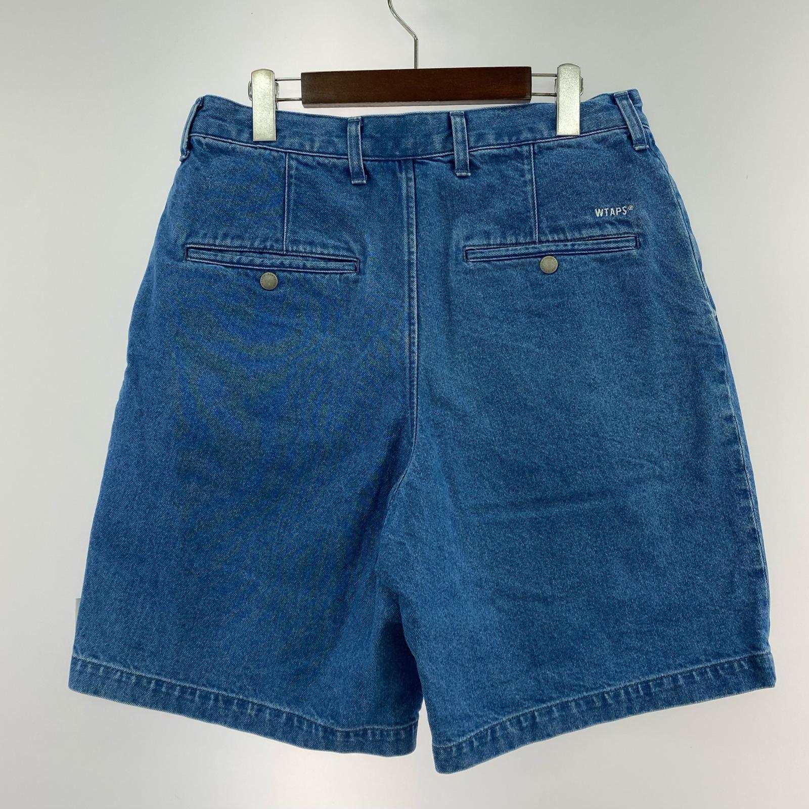 ショートパンツ 24SS SHORTS/COTTON.DENIM.CACTO -size×02 ブルー
