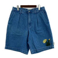 ショートパンツ 24SS SHORTS/COTTON.DENIM.CACTO -size×02 ブルー
