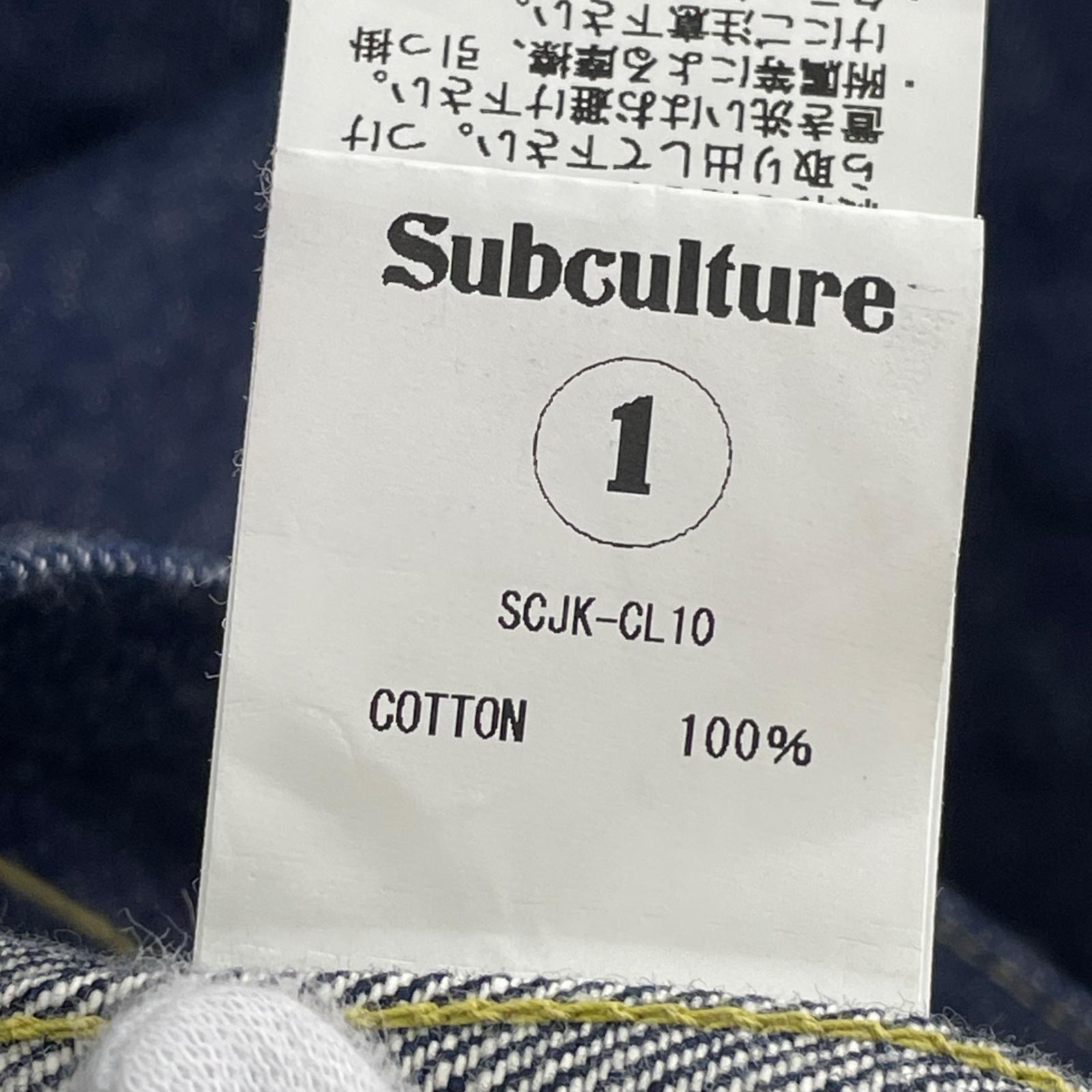 デニムジャケット C01 COWBOY JACKET (1) SCJK-CL10 ブルー