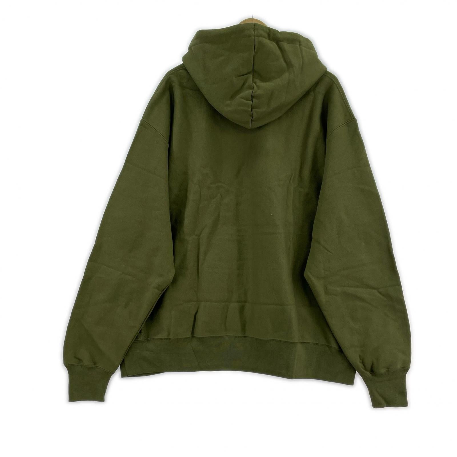パーカー The Almeda Club MONOCHROME LOGO HOODIE 3XL オリーブ グリーン