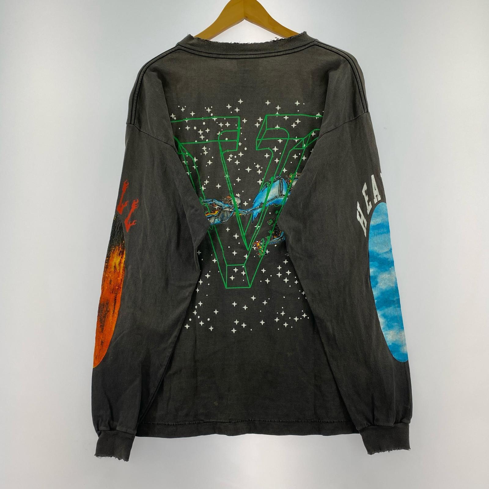 長袖Tシャツ VL-LS TEE/SKULL/BLACK(L) L ブラック