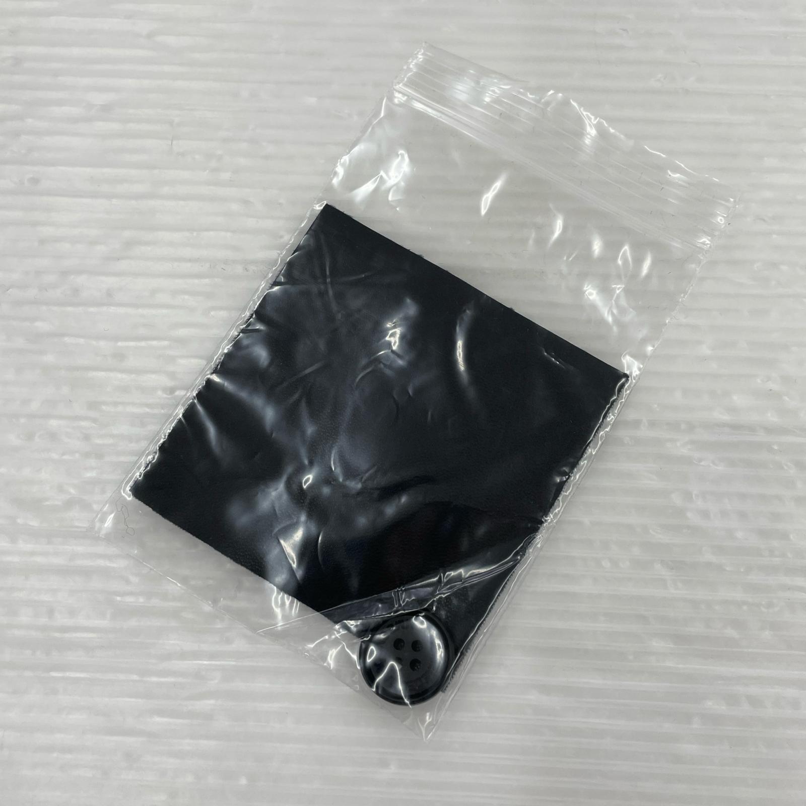 ジャケット 25AW 合皮パッチワークノーカラージャケット (S) S ブラック