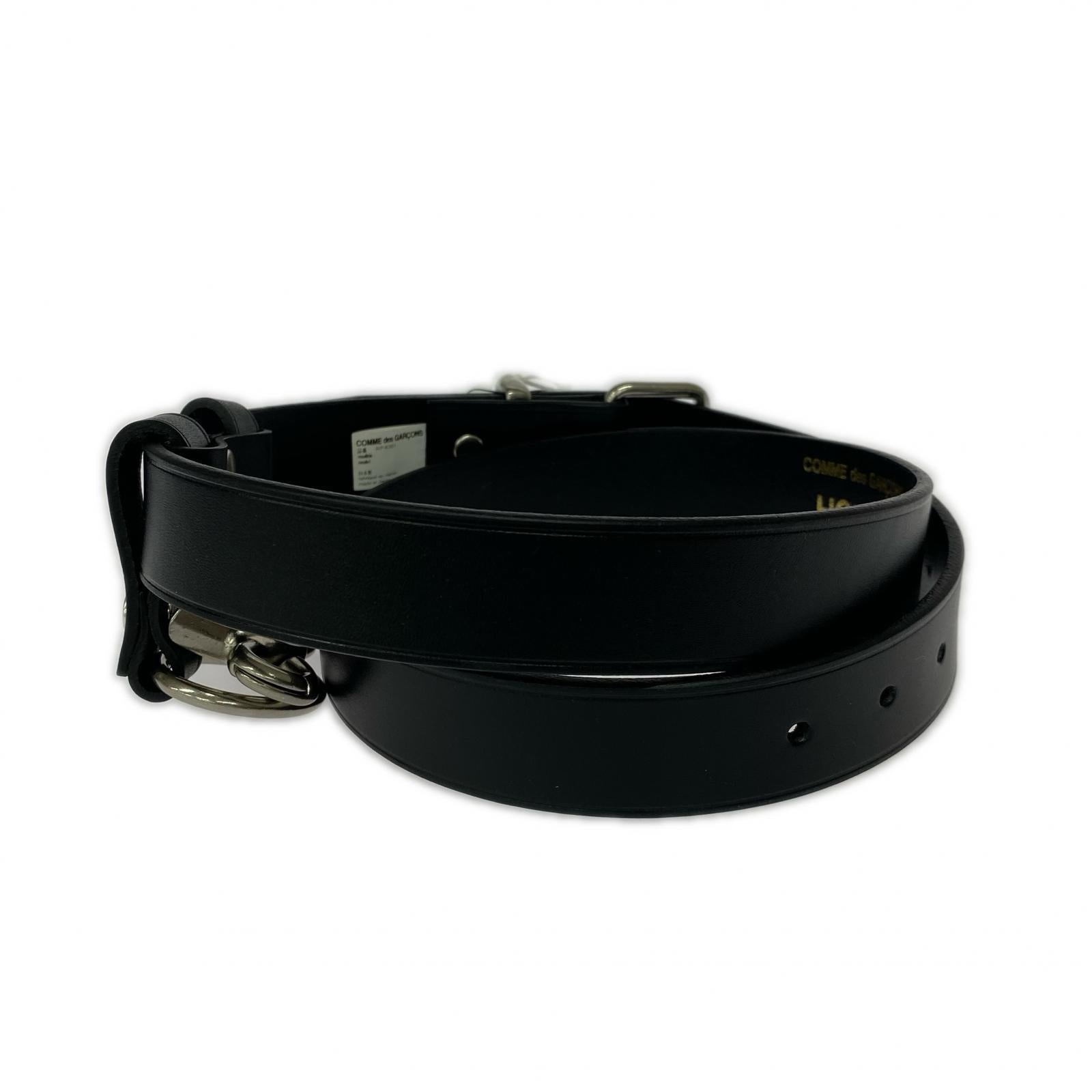 その他アクセサリー STEERHIDE LEATHER BELT ブラック ブラック