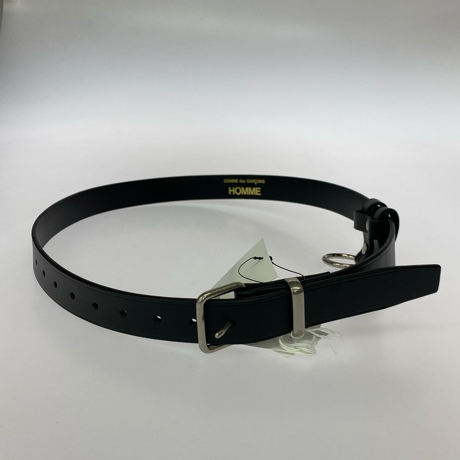 その他アクセサリー STEERHIDE LEATHER BELT ブラック ブラック