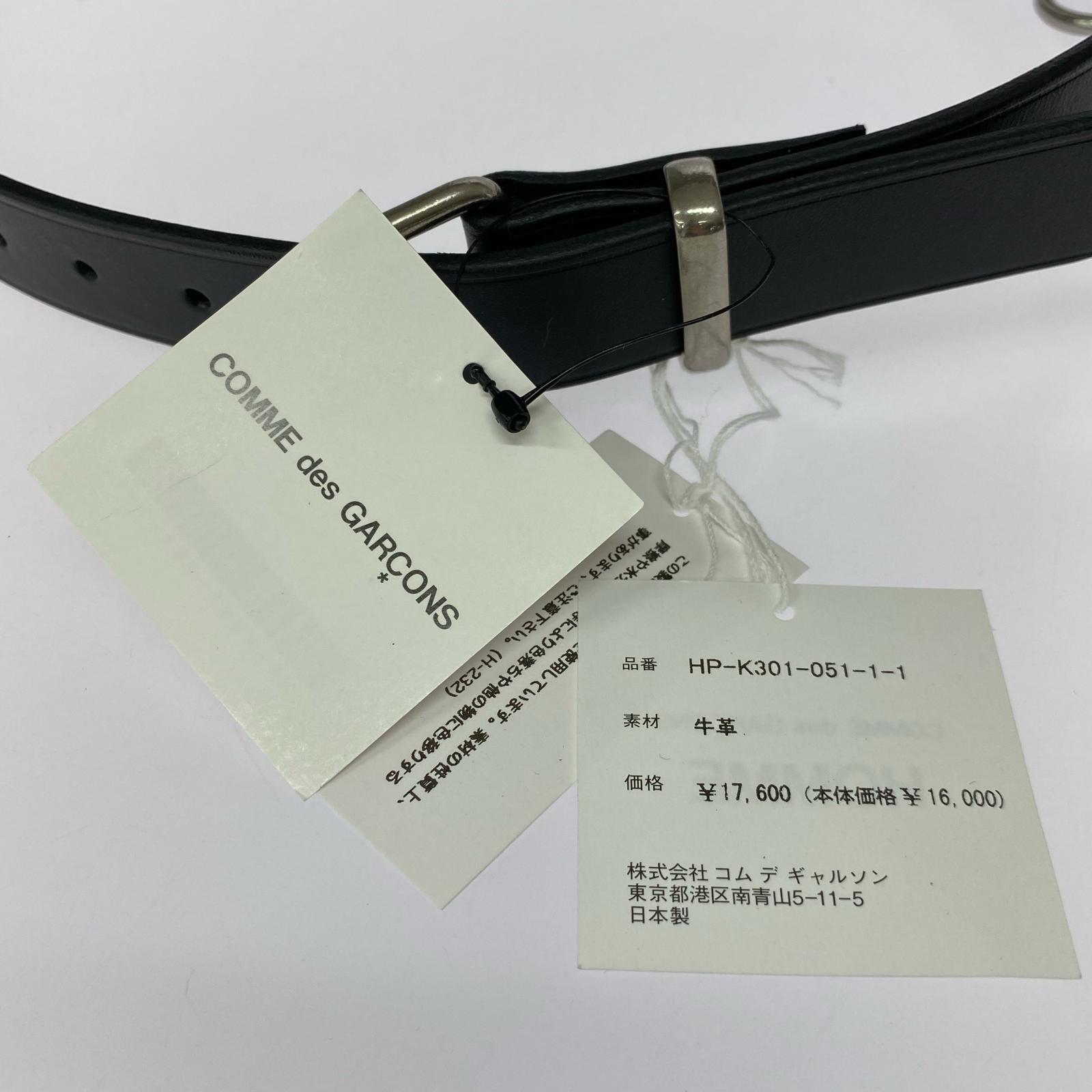 その他アクセサリー STEERHIDE LEATHER BELT ブラック ブラック