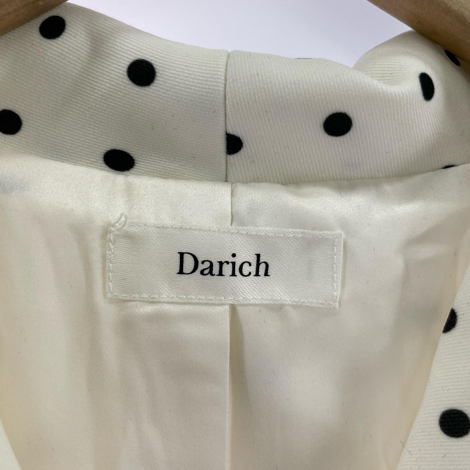 ワンピース Darich/ドット フリー ホワイト