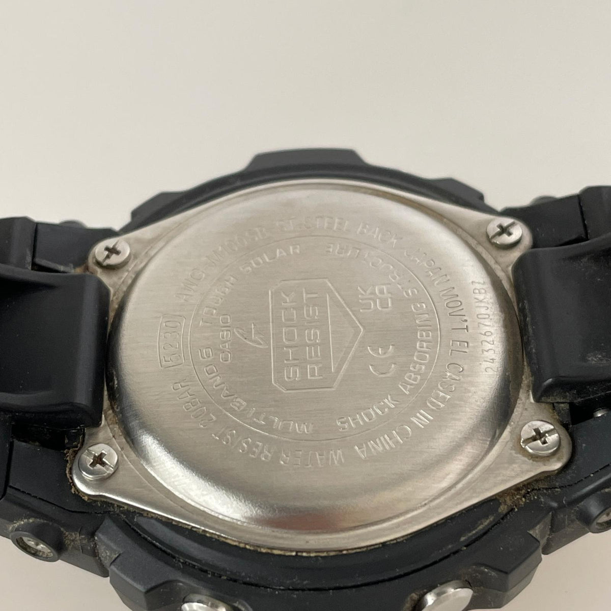 腕時計 AWG-M100SB BLK ブラック