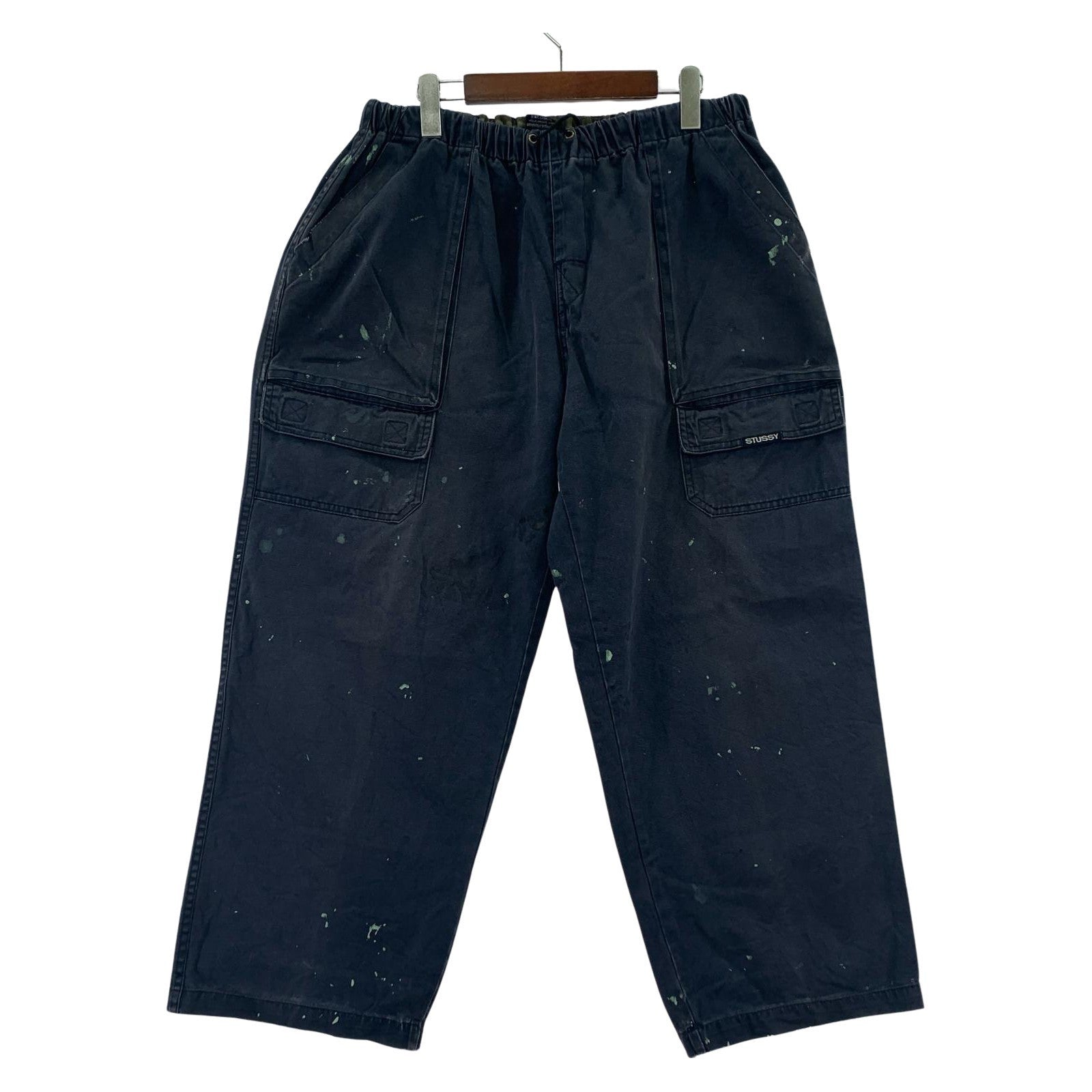 パンツ 80-90 OLD STUSSY カーゴパンツ NVY ネイビー