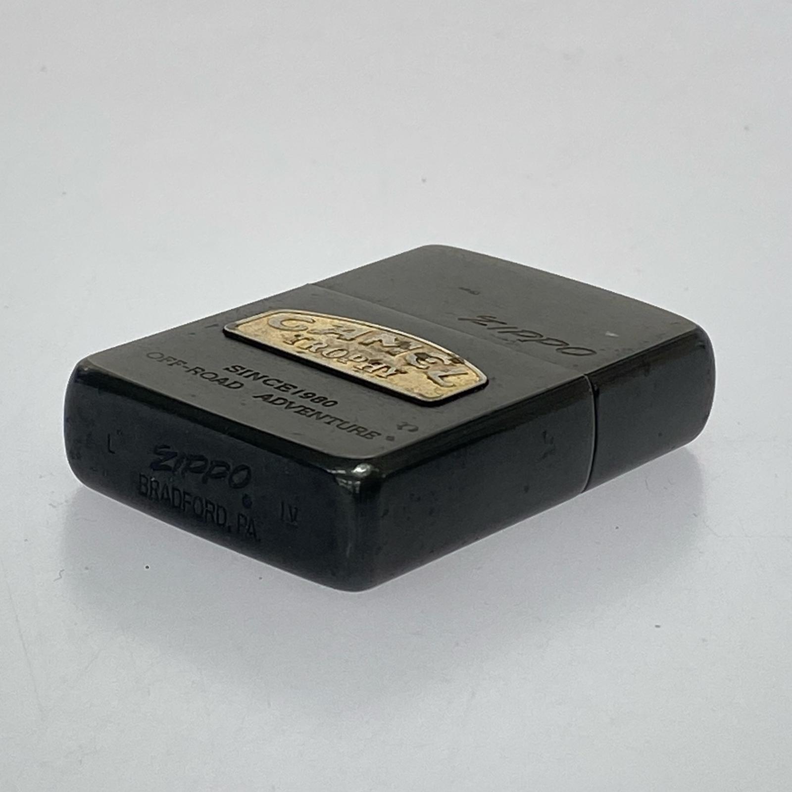 ライター ZIPPO/CAMEL/1988年 ブラック