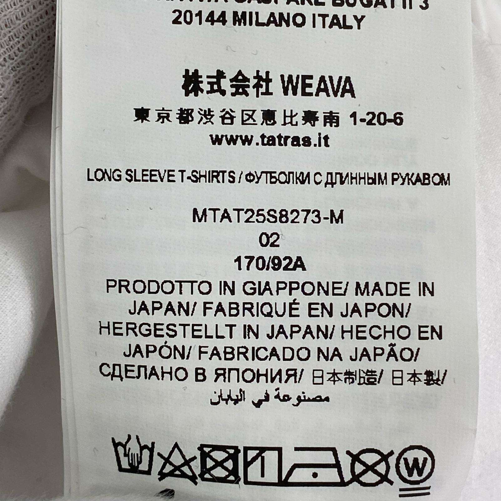 長袖Tシャツ MTAT25S8273-M ホワイト