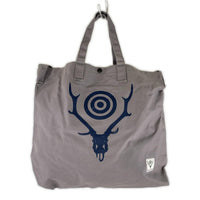 ショルダーバッグ 2Way グレー