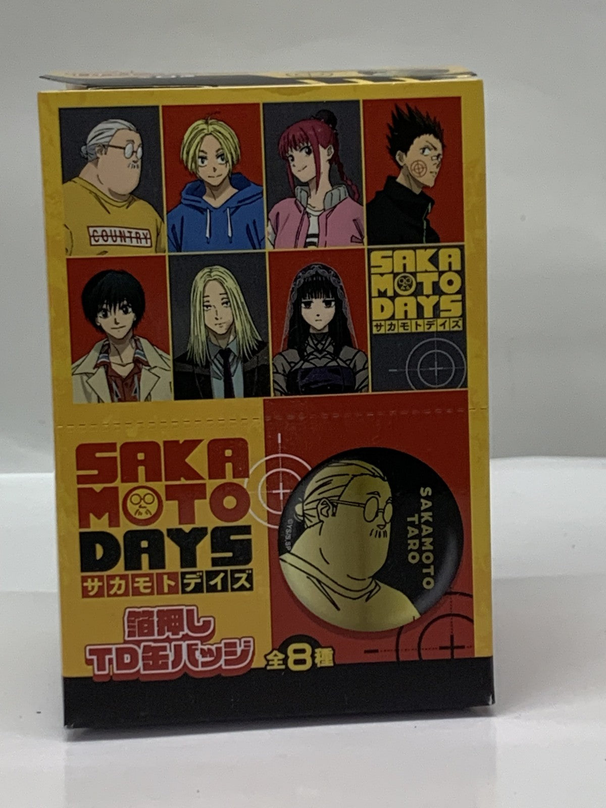 SAKAMOTO DAYS 箔押し TD缶バッジ BOX フィギュア/グッズ