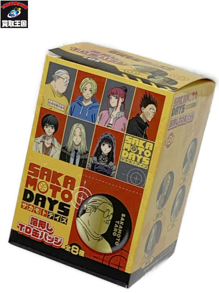 SAKAMOTO DAYS 箔押し TD缶バッジ BOX フィギュア/グッズ