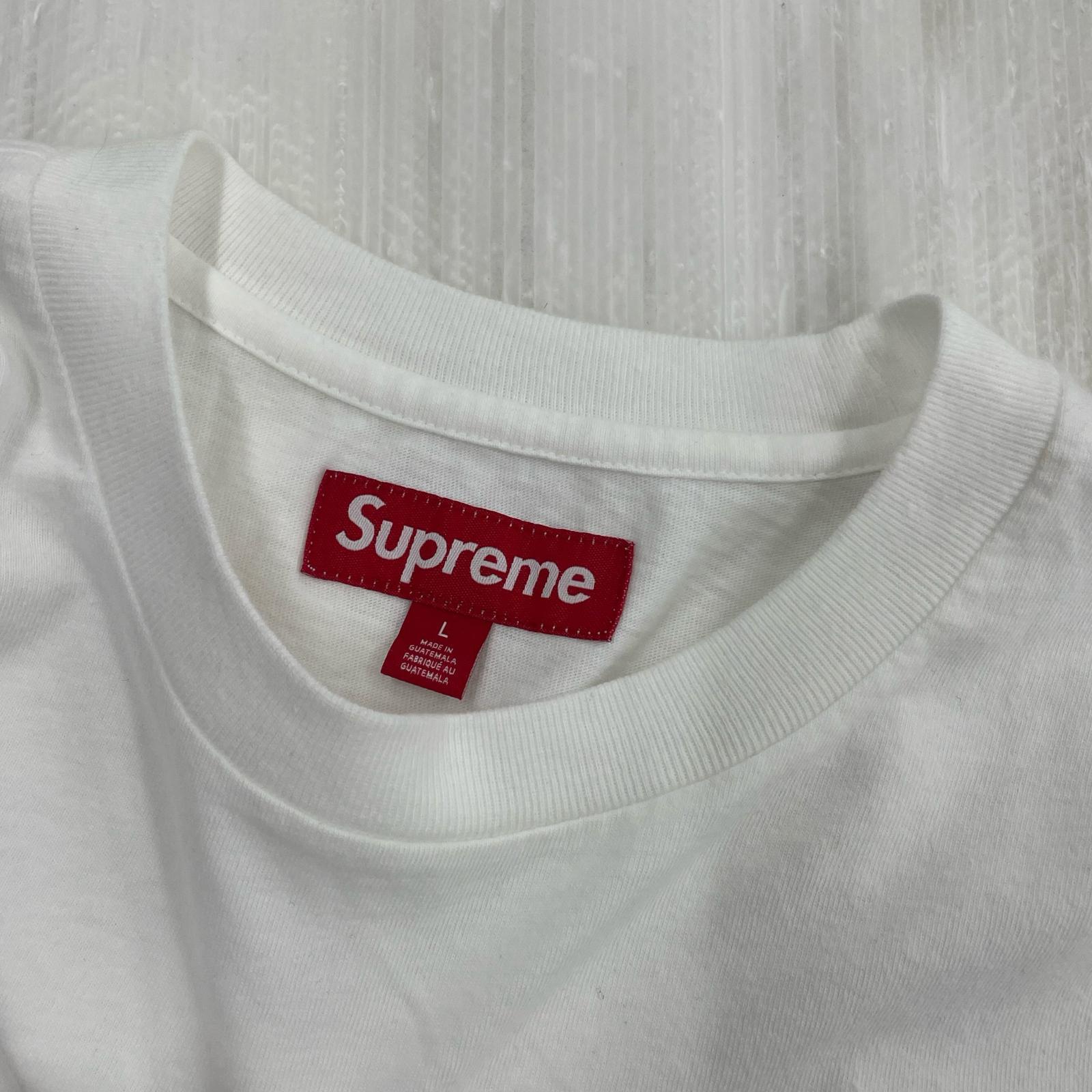 半袖Tシャツ Supreme 24SS Washed Tag S/S Top L ホワイト L ホワイト