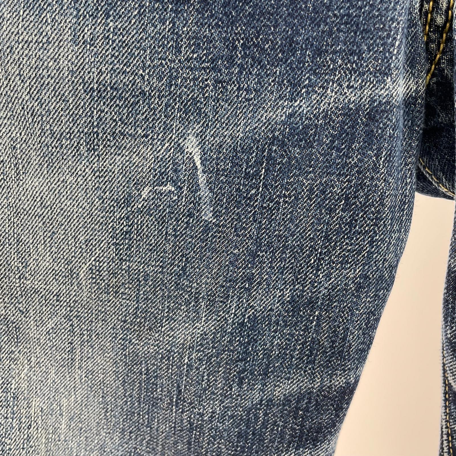 デニムパンツ 22501 W32 32 ネイビー